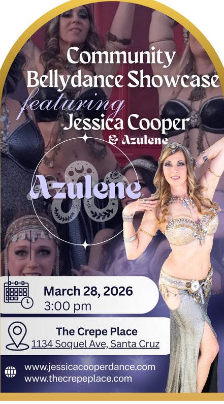 Jessica & Azulene at the Crepe Place!