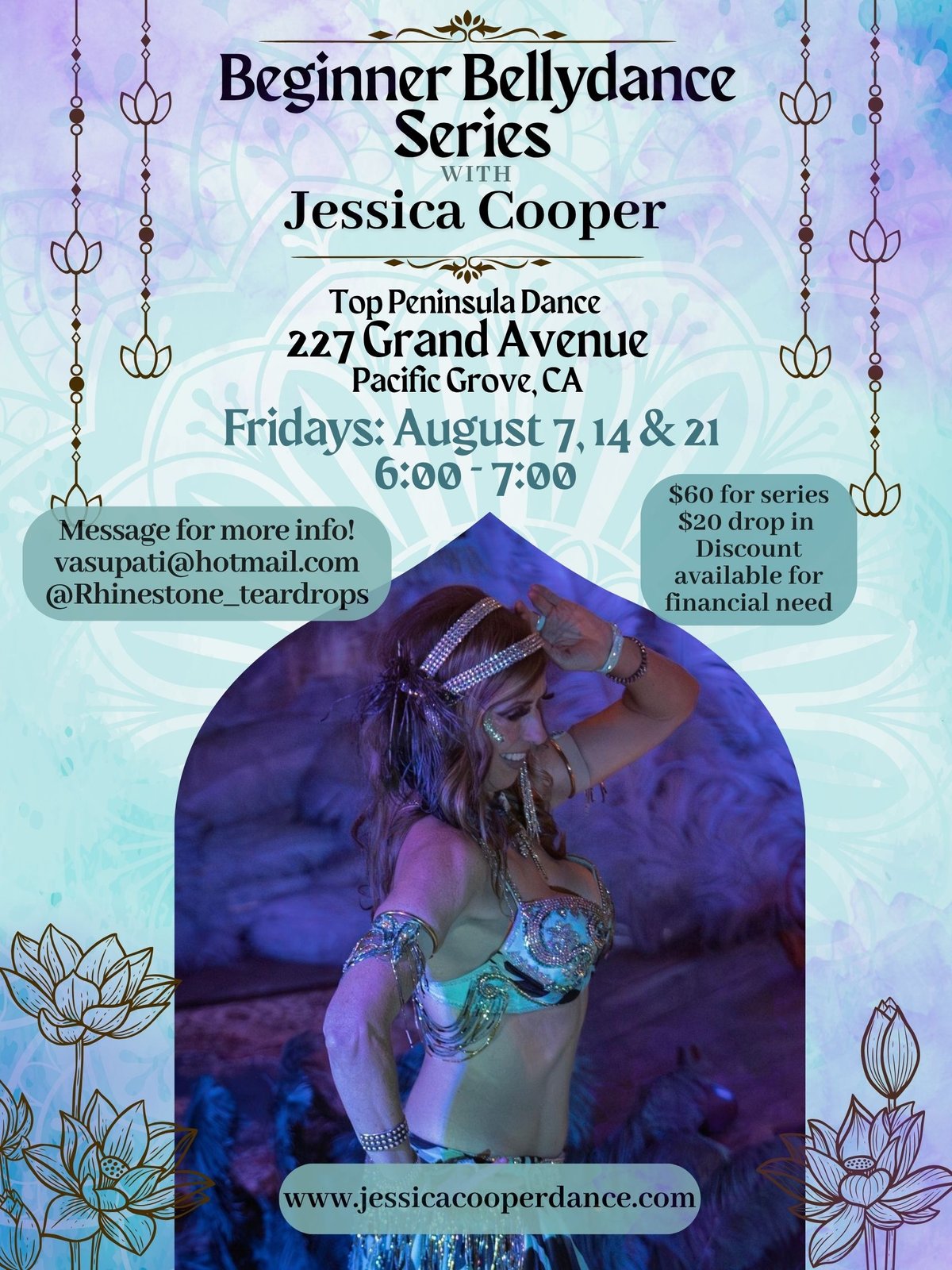 Introduction to Bellydance flyer