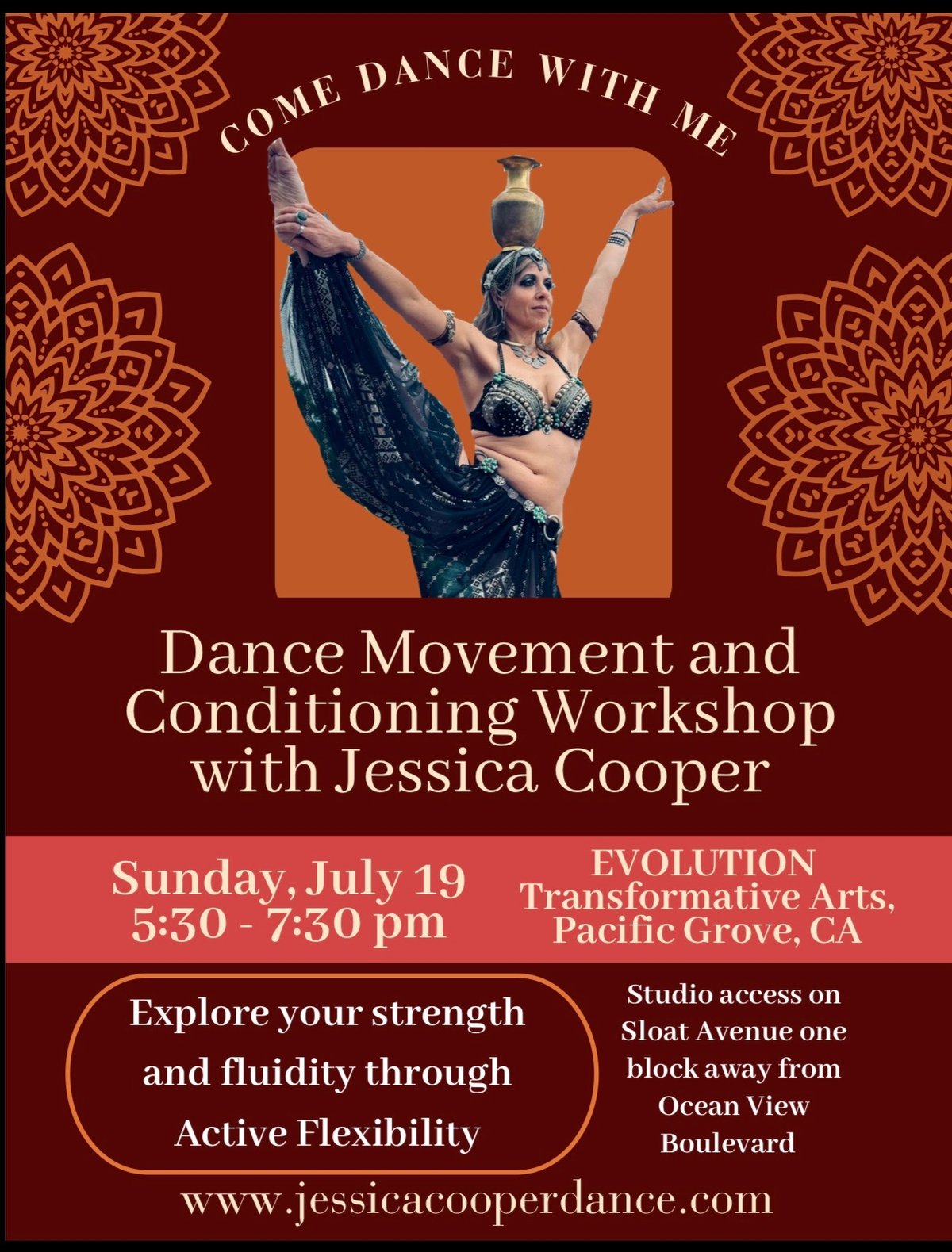 Dance Movement and Conditioning flyer